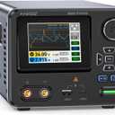 FNIRSI IPS3608 DC Power Supply Variable, 36V 8A Bench Power Supply with <10mV Low Ripple, Aluminum Shell, USB-A&Type-C Port, Day/Night Dual UI, 4-Digit IPS Display, PC Programmable, 6 Preset Data
