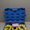 Spring Compressor Tool Macpherson Interchangeable Fork Strut Coil Extractor Tool Set with Safety Guard (Overload Protection Device) Allow The Use of Impact Wrenches