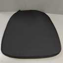Chair Seat Cushion, Kitchen Chair and Dining Room Seat Cushion, Removable Seat Cushion for Indoor with Machine Washable Cover Cotton Linen Light Gray, 15.7 X 15.7 X 1.9 inches ( Color : Black , Size : (40*40*5cm)