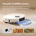 Mova P10 Pro Ultra Robot Vacuum and Mop 13,000Pa Suction, 140F Hot Water Auto Mop Washing & Drying, Dual Spinning Extenable Mop,10.5mm Lifting for Carpet, 360Obstacle Avoidance, App Control