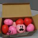 JOYIN 15 Pcs Valentines Day 3 inch Heart Stress Balls Stress Relief Heart Shaped Stress Ball Squishy Toys for Kids and Adults Party Favors, Valentines Day Gifts