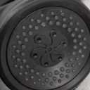 Dual Shower Head for Couples, Double Shower System for Two People, 6+3 Adjustable Spray Modes-High Pressure Tandem Showerhead with 31.5~80.7" Extendable Rod / 78.7" Long Hose, Easy Install (Black)