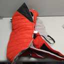 MIGOHI Comfortable Large Dog Coat - Waterproof Dog Coat with Reflective Strips, Windproof XXL Dogs Jacket with Warm Turtleneck, Snow Coats for Large Dogs, Labrador Golden Retriever,2XL,RedBlack