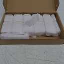 Kanayu 12 Pack Clear Triangular Prism Optical Glass Triple Prism for Photography Effects Physics Teaching Light Spectrum Optics(2.5 Inch)