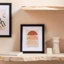 8x10 Picture Frames Set of 10 with Clear Acrylic Cover, Gallery Wall Decor, Displays 5x7 Photos with Mat or 8x10 Without, Horizontal or Vertical for Tabletop and Wall, Black