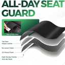for Honda Civic Leather Seat Covers, Sedan EX 2022-2026, Sport 2025 2026, Custom Fit Car Seat Cover Full Set, Waterproof Accessories, Black (60/40 Split Benches-with Rear Armrest)