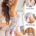 Avidlove Women Lace Lingerie Babydoll Sexy Chemise Exotic Nightgowns Bridal Nightdress, S