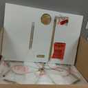 JONATHAN Y 27.25" Gold Painting 8-Light Amoros Modern Iron Chandelier, Mid-Century Candle-Style Hanging Fixture for Dining Room, Kitchen Island, LED Bulbs Included (JYL7900B)