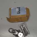 Heavy Duty Swing Hangers for Wooden Sets 2000 LB Capacity Hammock Hanger 360 Swivel Stainless Steel Swing Hardware Accessories 2 Packs for Porch Playground Yoga Heavy Bag (Silver)