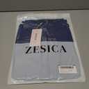 ZESICA Womens 2026 Spring Long Sleeve Blouse Business Dressy Casual Button Down Shirts Peplum Tops Fashion Trendy Clothes (Blue, S)