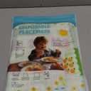 45 Pack Sticky Disposable Placemats for Baby & Toddlers,Toddler Placemat 12"x18" Kids Table Mat for Party, Picnic Table, Restaurants Dining Table Travel Essentials for Toddlers with 5 Designs