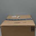 BALEINE 6 Pack Stackable Shoe Storage Boxes Fit Size 9, Thickened Clear Shoe Box Bins with Lids, Plastic Foldable Shoe Rack Organizer Sneaker Storage Containers (Large, White)