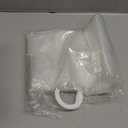 Shappy 10 Pcs Hanging Vacuum Storage Bags for Space Clothes Seal Saver with 1 Hand Pump, 5 Long 53'' x 27.6'', Short 43.3'' 27.6'' Clear Suits Dress Jackets Coat Closet Organizer