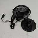 Holmes 6in Personal Table Fan Black