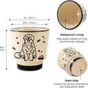 5 inch Plant Pots with Drainage Holes, Ceramic Planters for Indoor Plants, Small