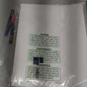 Magnetic Chalkboard Monthly Calendar with neon Bright Liquid Chalk Markers  Black Refrigerator Monthly Planning Board w/Bonus - Grocery List and Notepad for Kitchen Refrigerator