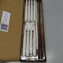 Christmas Decorations, 20 PCs Floating Candles with Wand Magic Hanging Candles, Flickering Warm Light Flameless Floating LED Candle with Wand Remote, Battery Operated Taper Candle Set for Theme Party