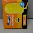 Heavy Duty Duster Refill Kit for Swiffer Duster with 3 ft Extension Pole & 20 Count Refills, 4X Microfibers Multisurface Dusters for Cleaning Home, Celling Fan, Blinds, Vent & Shelves (Yellow)