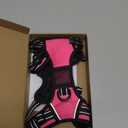 PHOEPET No Pull Dog Harnesses for Small Dogs Reflective Adjustable Front Clip Vest with Handle 2 Metal Rings 3 Buckles [Easy to Put on & Take Off](S, Pink)