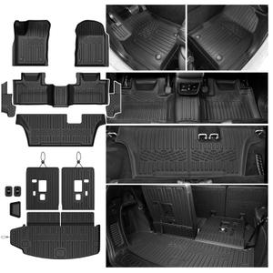 JOULARISE Floor Mats for Dodge Durango 2016-2027 7 Seats w/Bench Seats