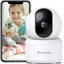 GALAYOU Indoor Security Camera 2K, Pet Camera, 360 Degree WiFi Home Security Camera for Baby/Elder/Nanny with Night Vision, Siren, 24/7 SD Card Storage, Works with Alexa and Google Assistant G2 (1 Count (Pack of 1))