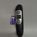 Infrared Thermometer for Adults,Forehead and Ear Thermometer for Fever, Babies, Children, Adults, Indoor and Outdoor Use (Black)