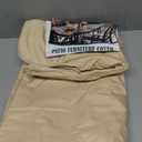 Jin Hrtoyi 3-seater Outdoor Couch Cover,79"Wx38"Dx35"H Inches Patio Sofa Cover,100% Waterproof Heavy Duty Patio Furniture Covers,Beige&Brown