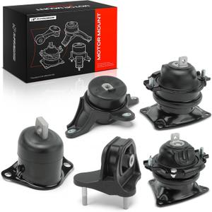A-Premium 5PCS Engine Motor Mount and Transmission Mount Set Compatible with Honda Accord 2013 2014 2015 2016 2017, 3.5L