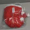 Christmas Chair Covers Hat Chair Back Covers for Xmas Holiday Chair Covers Set of 4, Stretch Parsons Chair Slipcovers Removable Washable kitchen for Home Hotel Banquet Holiday Decoration(4Pcs) (Red)