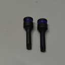 2Pcs T55 Torx Bit Socket, 1/2" Drive Torx Star 6 Point Impact Bit Socket, 3-Inch, Cr-Mo Steel, Screwdriver Adapter for Electric Ratchet Wrenches Fastening Screws Hand Repair