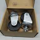 Floor Jack Caster Wheels for 4 Ton Floor Jack,16mm Stem Floor Jacks Casters, Pack of 2