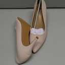 IDIFU IN3 High Heels Pumps Closed Toe Heels Women's Pumps Stiletto Pointed Toe Dress Shoes Wedding Prom Bridal Work Office Bride Guest Trendy Dressy Fashion Comfortable Pump Shoes (7.5, Nude Nubuck)