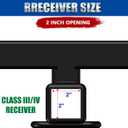 Rear Trailer Hitch for Toyota RAV4 2019-2023, Heavy Duty Class 3 Tow Hitch with 2 Inch Receiver - 6,000 LBS Max GTW, Bolt-On, No Cutting, No Drilling, No Removal (2019-2023 Toyota RAV4)