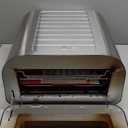 Amazon.com: Gourmia Indoor Pizza Oven Air Fryer Toaster  1800W Countertop Multi-Cooker with Pizza Stone, Digital Controls & 6 Presets, Stainless Steel : Home & Kitchen