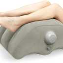 Inmoredo Inflatable Leg Elevation Pillow After Surgery, Wedge Leg Elevating Pillows for Injury Recovery, Blood Circulation, Swelling, Legs Support Cushion Knee Hip Ankles Pain