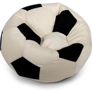 Big Joe Sports Ball Child-Sized Bean Bag Chair for Kids, Soccer Ball Plush, Ultra-Soft Lightweight Polyester Blend, 2.5 Foot Refillable