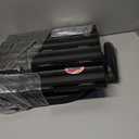 Sckee Camping Toilet, Portable Toilet for Adults, Portable Travel Folding Toilet with Lid and Paper Holder, Compact Potty for Car, Camp Toilet Portable Toilet for Camping, Hiking,Truck, RV, Beach (Black)