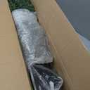 HOMCOM 5' Tall Pre-Lit Slim Noble Fir Artificial Christmas Tree with 110 Warm White LED Lights and 294 Tips, for Christmas Decoration, Green