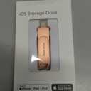 Apple MFi Certified 512GB Photo Stick, Flash Drive for iPhone Memory Stick for Photo/Video Backup Stick, High-Speed USB Stick iPhone Storage Drive Compatible for iPhone/iPad/Android/PC (Pink)