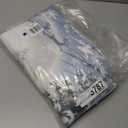 XSWPL Winter Christmas Shower Curtain Set Xmas Snowman Shower Curtain Decor Bathroom Sets with Rugs 4 Pcs Christmas Waterproof Bathroom Set with 12 Hooks