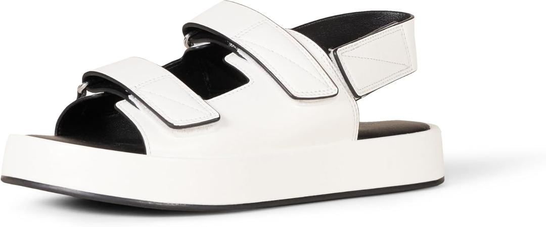 Amazon Essentials Women's Adjustable Triple Strap Flat Platform Sandal (9)