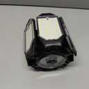 Garage Light Bulb LED 100W with 6 Deformable Panels, E26/E27 Garage Led Ceiling Lights Screw in for Porch Barn Basement Attic