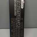 Orzly White Gaming Keyboard RGB USB Wired Rainbow Keyboard Designed for PC Gamers, PS4, PS5, Laptop, Xbox, Nintendo Switch, RX-250 Hornet Edition