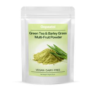 Tea & Barley Grass Multi-Fruit Powder (EXP 06/26/27)