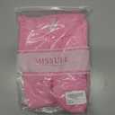 Missufe Women's Sleeveless Spaghetti Strap Ruched Bodycon Sundress Summer Casual Mini Cami Dress (Pink, S)