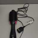REVLON One-Step Volumizer Hair Dryer and Styler  Easy Salon-Style Blowouts  Less Frizz, More Shine, and Reduced Heat Damage, for All Hair Types and Lengths (Black) (1.0 VOLUMIZER)