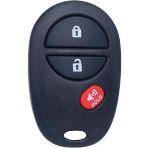 MechanMagic Key Fob Remote Replacement Fits for Toyota Tundra Tacoma Sienna Sequoia Highlander 2007 2008 2009 2010 2011 2012 2013 GQ43VT20T Keyless Entry Remote Control 89742-AE010 AE011 3Button