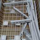 Kitstorack Under Sink Organizer, 2 Tier Under the Sink Storage, Slide out Pull out Cabinet Organizer Shelf, Metal Sliding Drawer for Kitchen Bathroom Pantry Closet Organization Rack, White, 1 Pack