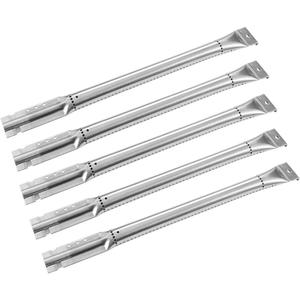 Gas BBQ Grill Pipe Tube Burner Replacement Parts for Perfect Flame, Charmglow, Kitchen Aid, Costco Kirkland, Jenn Air, Member's Mark, Nexgrill, 16 15/16 inch, Set of 5, KB815
