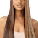 Outre Color Bomb Synthetic HD Lace Front Wig - INANNA, Long Straight Hair Wigs with High Heat Resistant Wigs (DRSDSIECP)